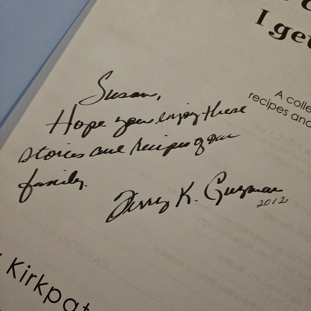 What can I get you A Collection Recipes &‎ Memories SIGNED 9780615381596 Guzman